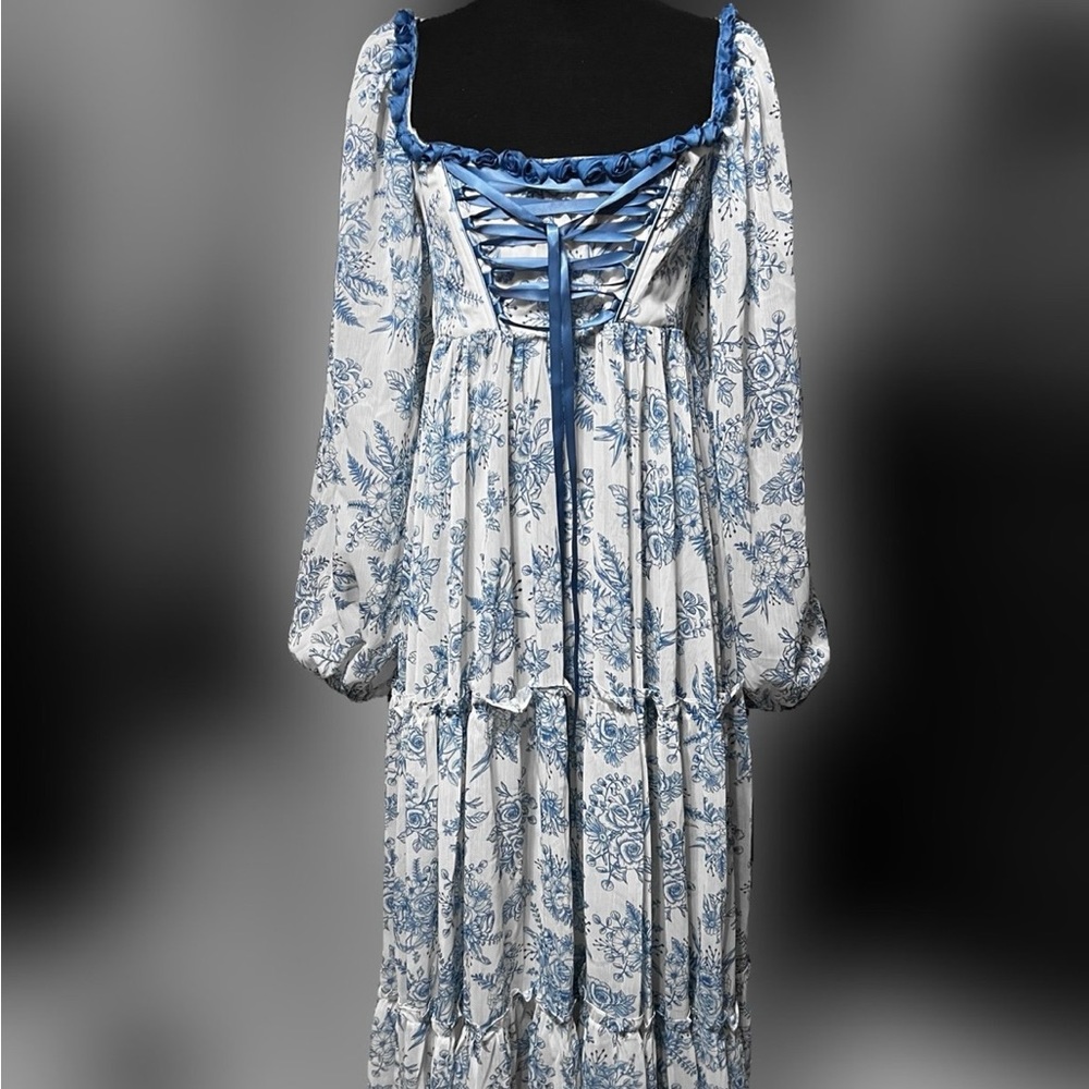 Sugar Thrillz Holding Court Maxi Dress NWT XS